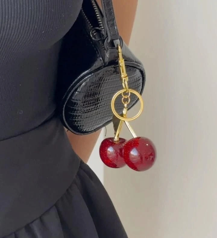 Cherry Charm Bag