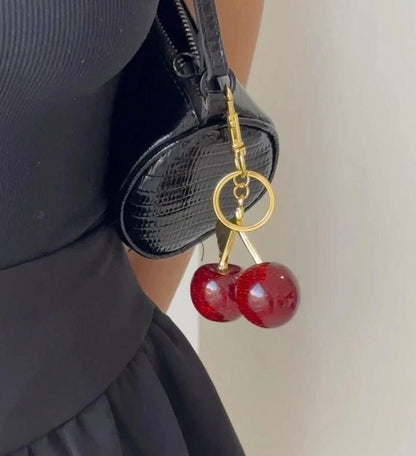 Cherry Charm Bag