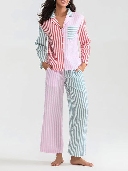 Cross Pattern Pyjamas