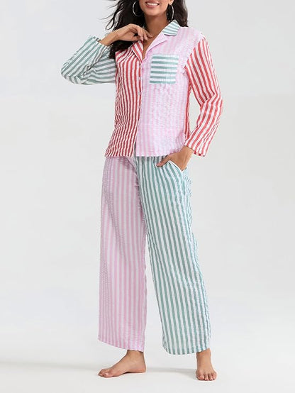 Cross Pattern Pyjamas