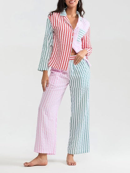 Cross Pattern Pyjamas