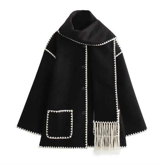 Naomi Scarf Coat