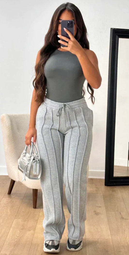 Leila Striped Jogger